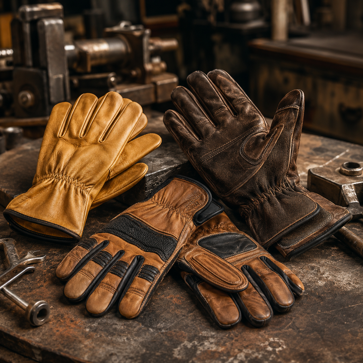 Leather Work Gloves