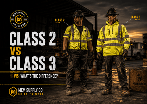 Class 2 vs. Class 3 Hi-Vis: What’s the Difference? - MEM Supply Co.