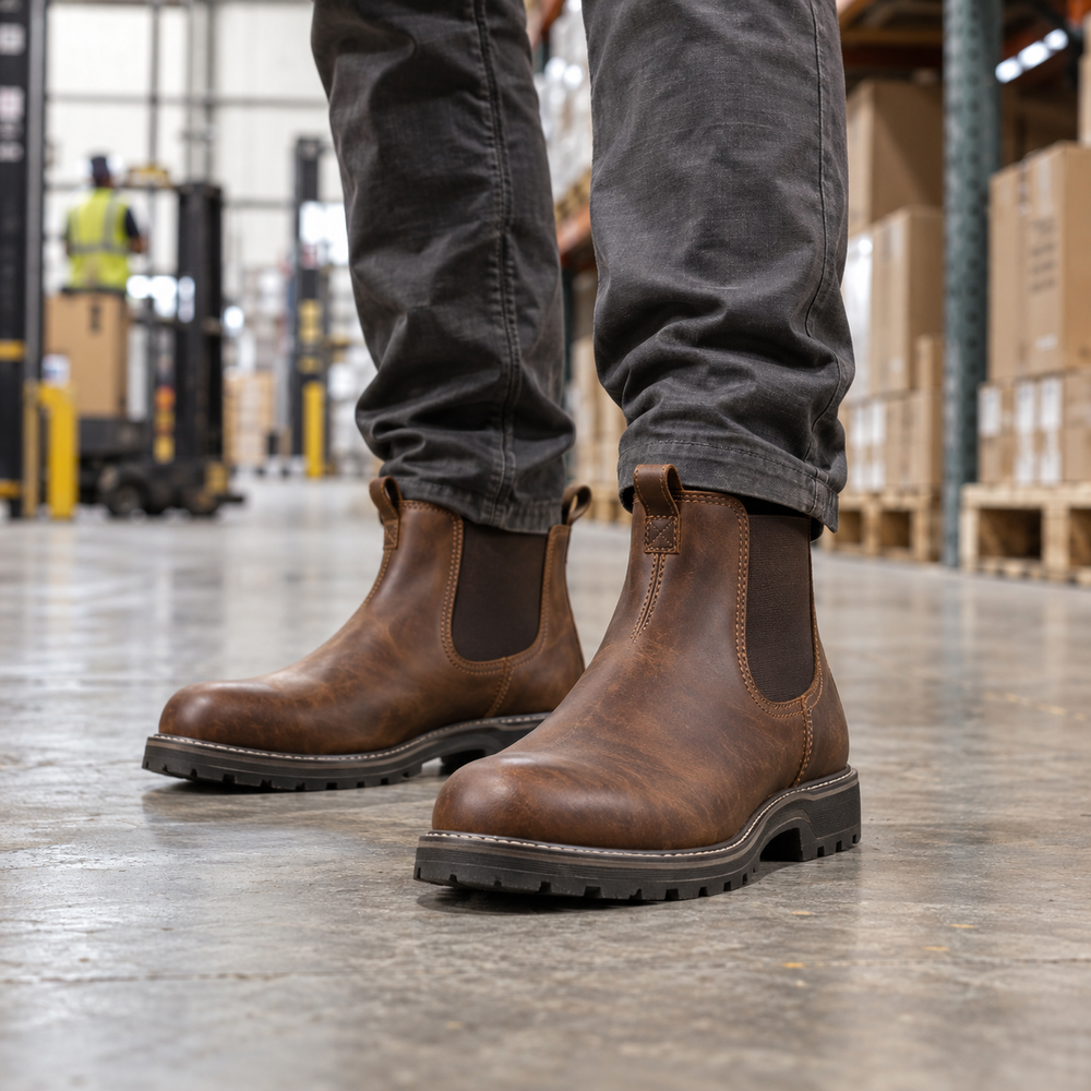 Premium Chelsea Work Boots