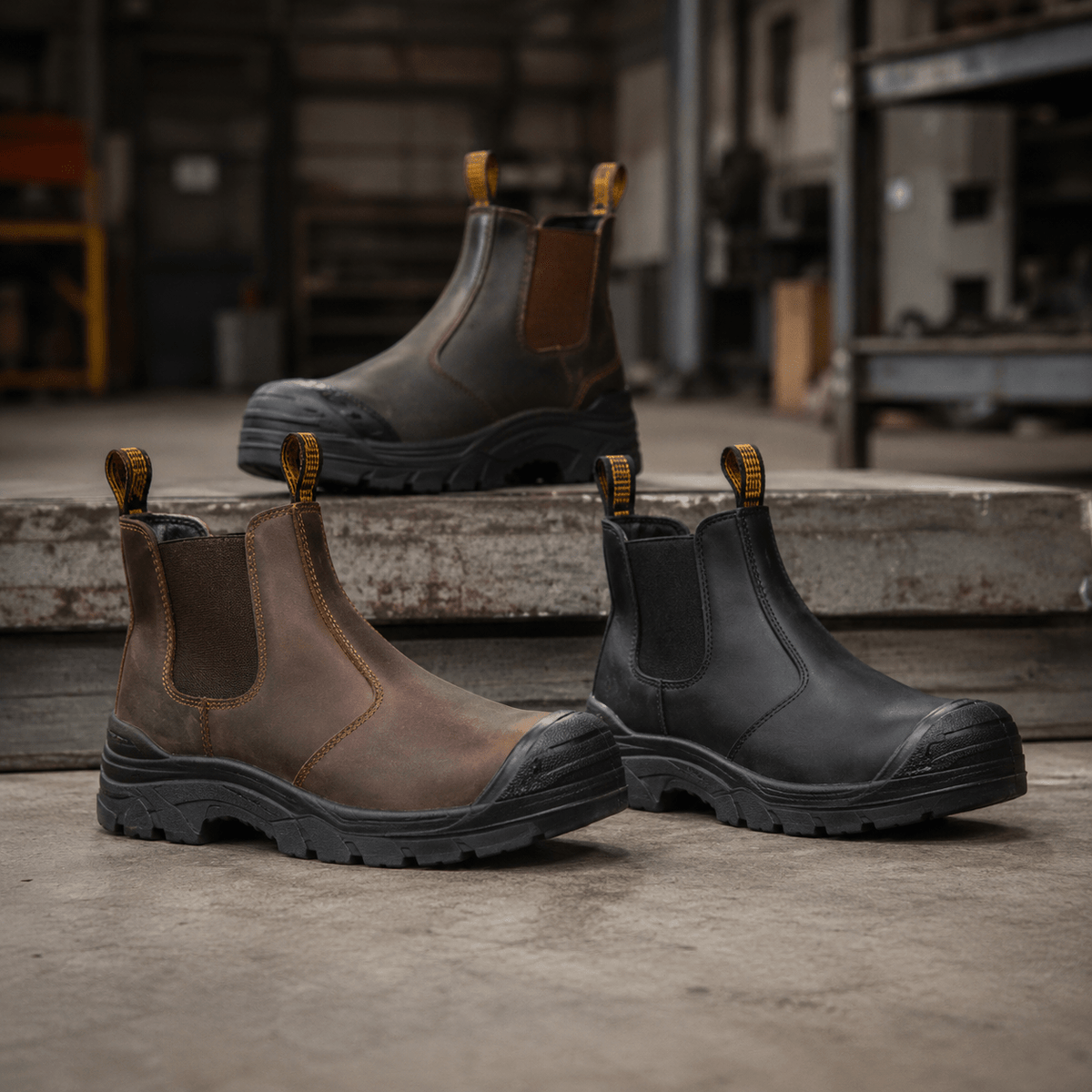 Pull-On Work Boots - MEM Supply Co.