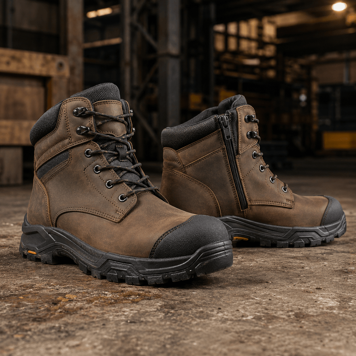 Side-Zip Work Boots - MEM Supply Co.