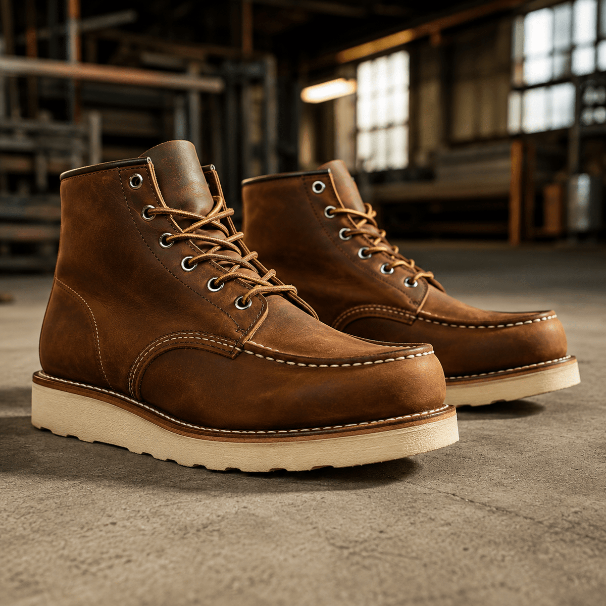 Wedge Sole Work Boots - MEM Supply Co.