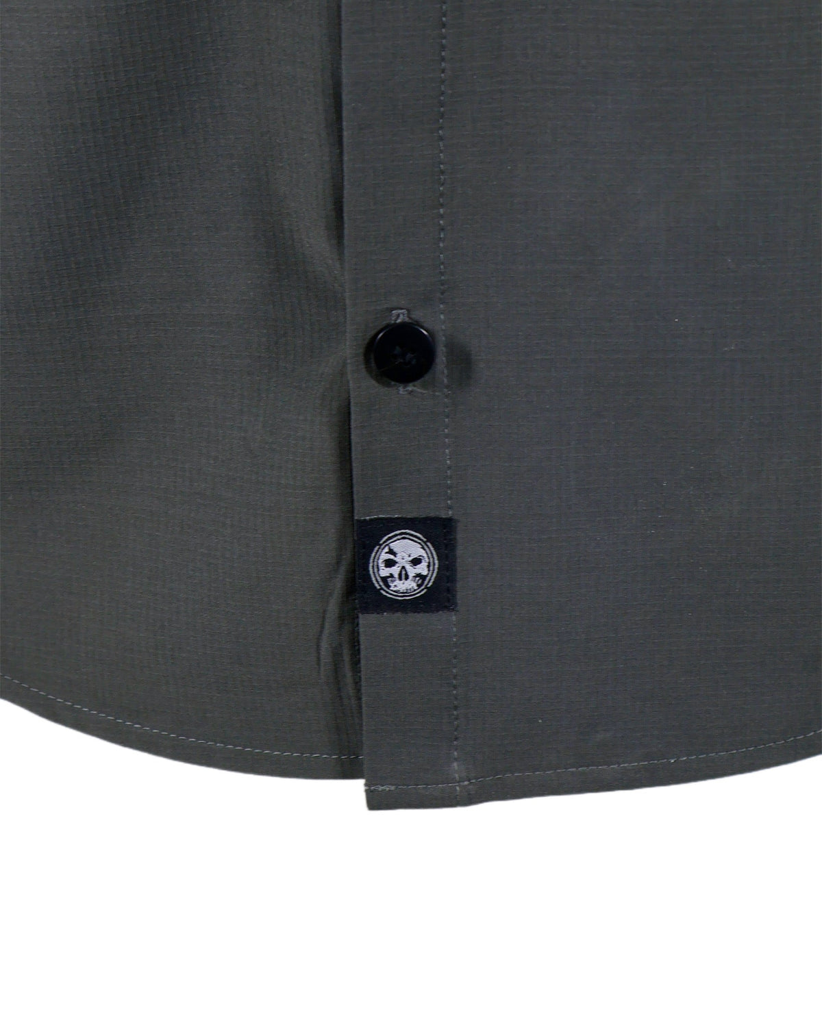 Demons Behind Me Performance Tech Hybrid Stretch Shirt – Gunmetal