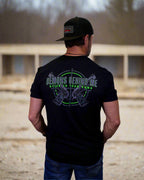 Demons Behind Me Hand Cannon Cotton-Blend T-Shirt