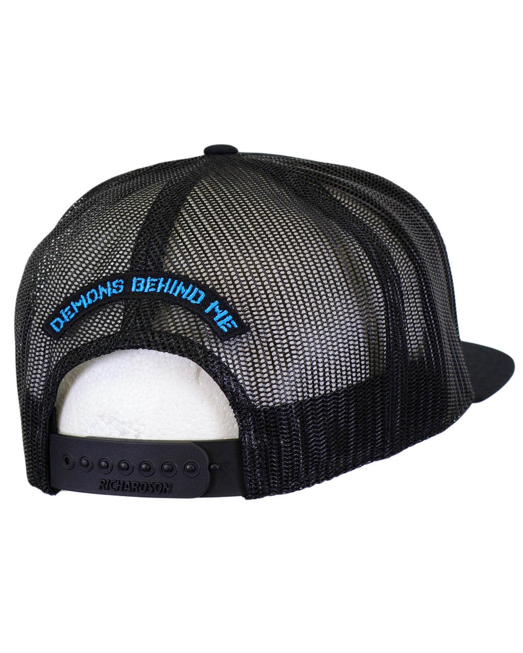 Demons Behind Me Richardson 7-Panel Two-Tone Skull Snapback