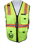 Demons Behind Me Class 2 Hi-Vis Stretch-Panel Vest