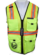 Demons Behind Me Class 2 Hi-Vis Stretch-Panel Vest