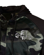 Demons Behind Me Performance Tech Fleece Zip-Up Hoodie
