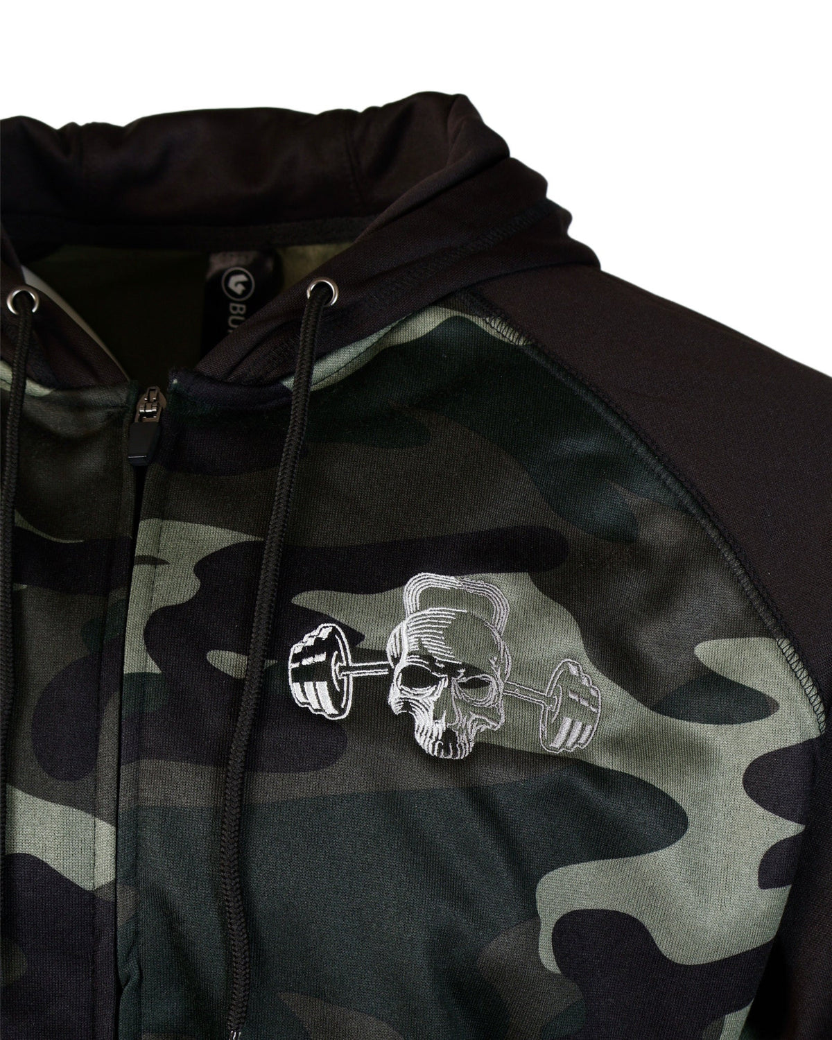 Demons Behind Me Performance Tech Fleece Zip-Up Hoodie
