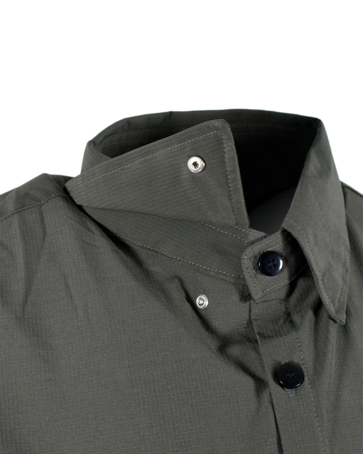 Demons Behind Me Performance Tech Hybrid Stretch Shirt – Gunmetal