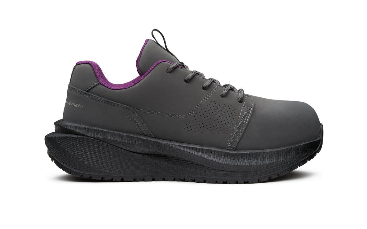 Xena Astra women’s work sneakers in Charcoal Gray SD