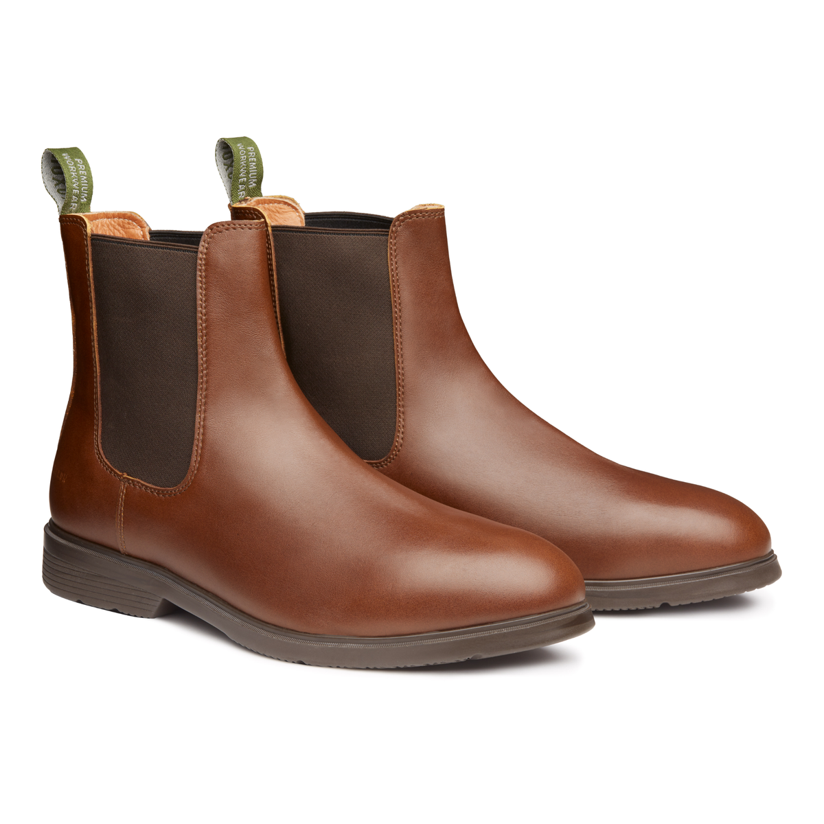 Proxon Tulsa Steel Toe Chelsea Work Boot – Amber