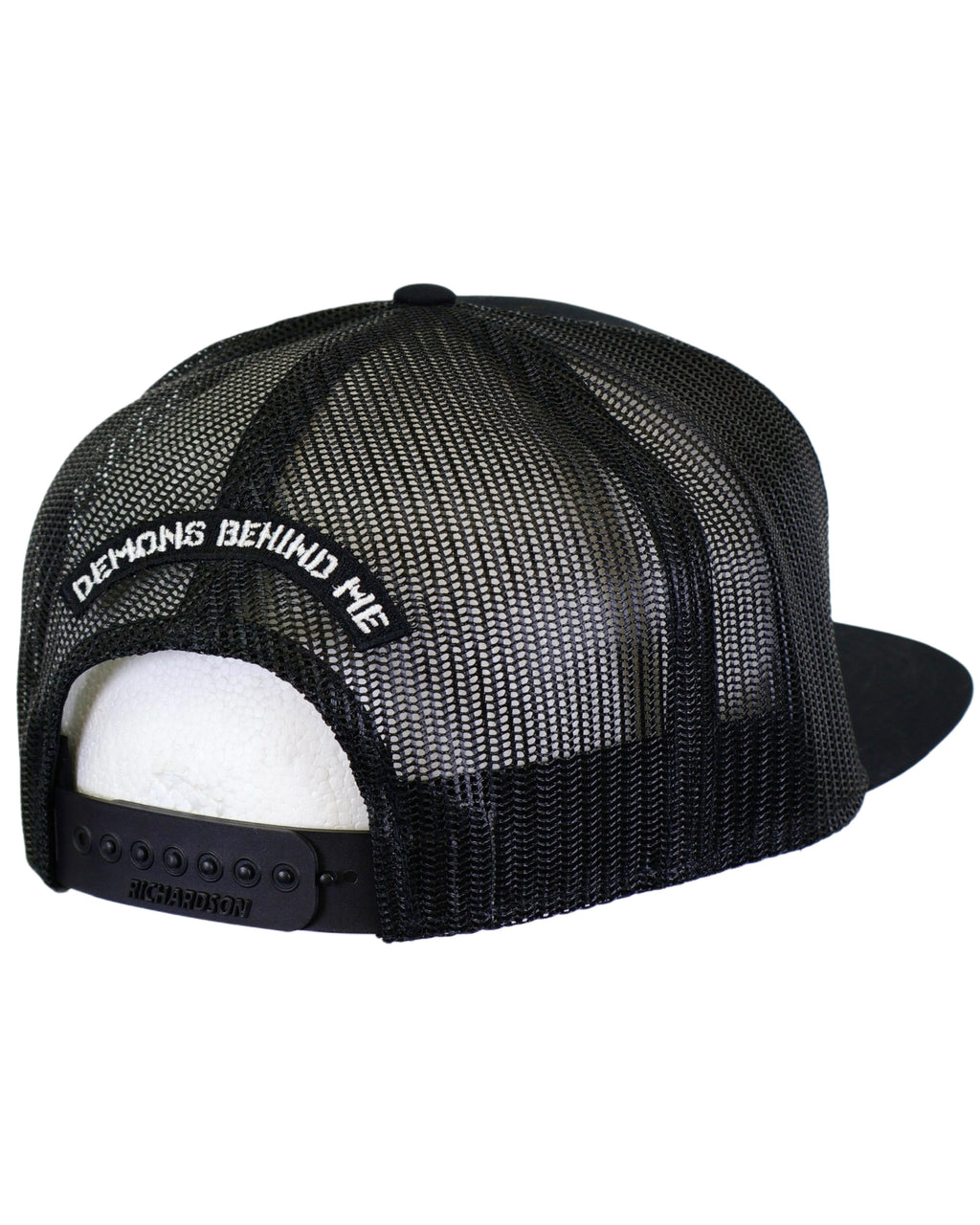 Demons Behind Me Richardson 7-Panel Two-Tone Skull Snapback