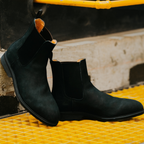 Proxon Tulsa Steel Toe Chelsea Work Boot – Black Matte