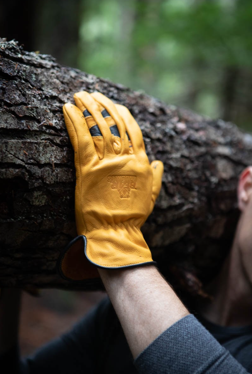 Bear Knuckles Bodacious Water-Resistant Cowhide Driver Gloves - D357