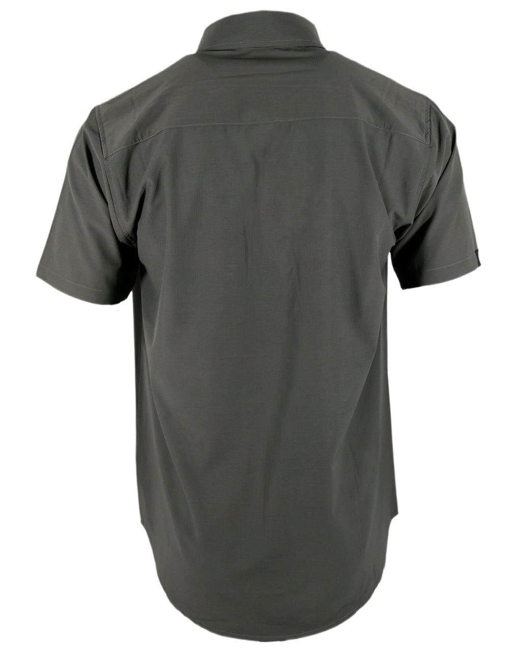 Demons Behind Me Performance Tech Hybrid Stretch Shirt – Gunmetal