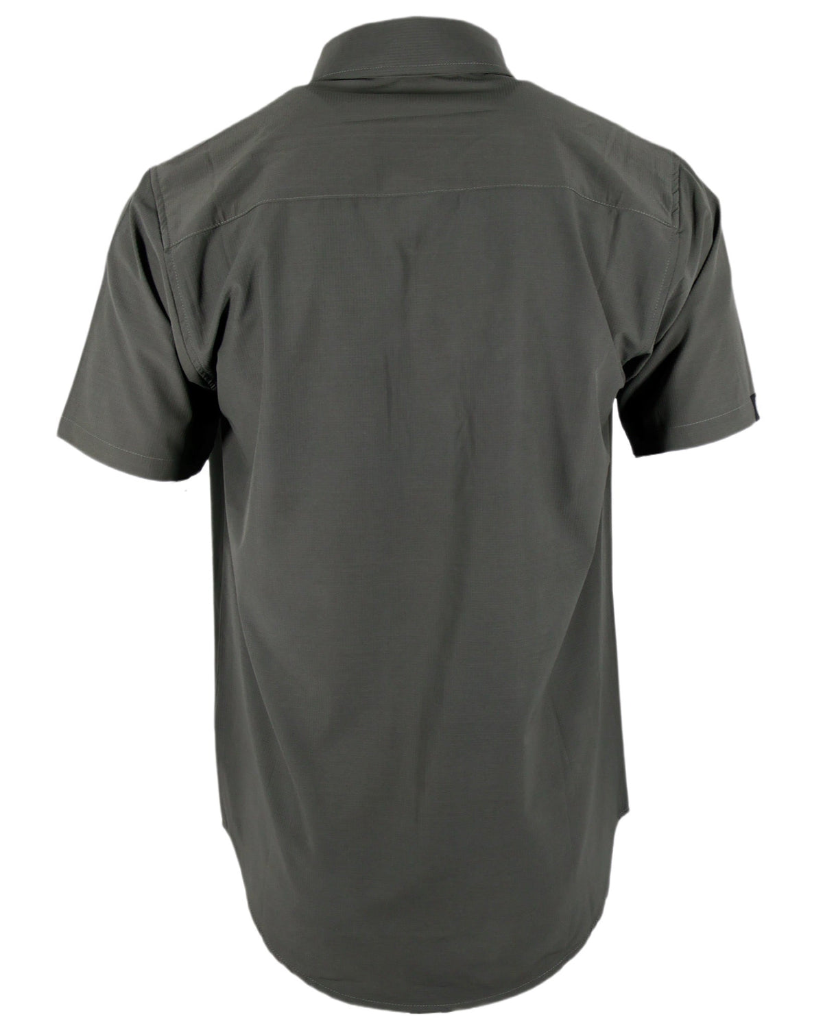 Demons Behind Me Performance Tech Hybrid Stretch Shirt – Gunmetal