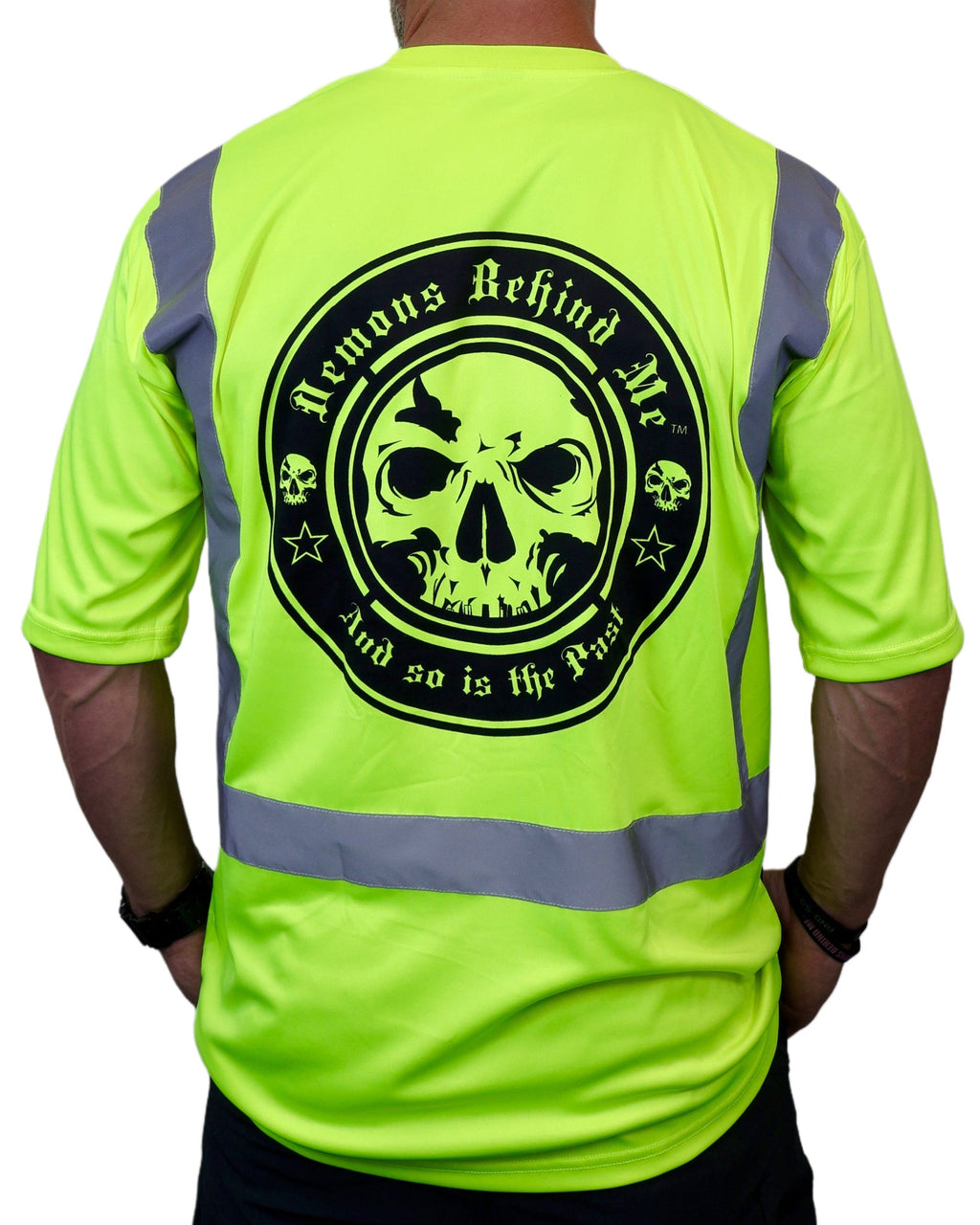 Demons Behind Me Class 2 Hi-Vis Performance T-Shirt