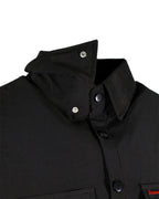 Demons Behind Me Performance Tech Hybrid Stretch Shirt – Black