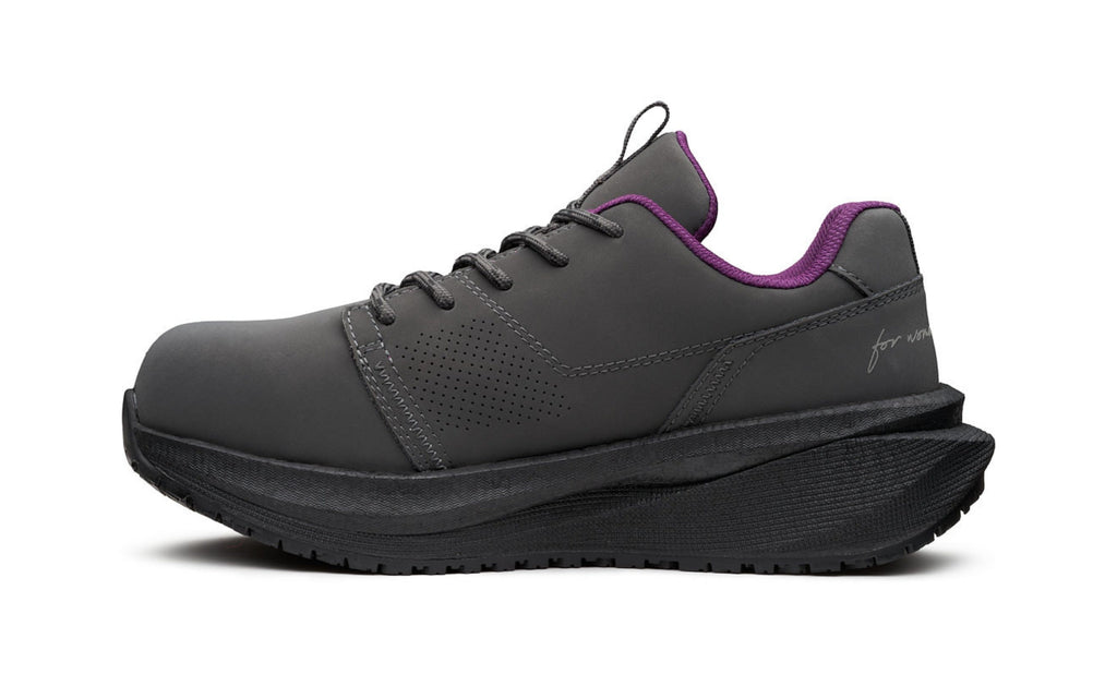 Xena Astra women’s work sneakers in Charcoal Gray SD