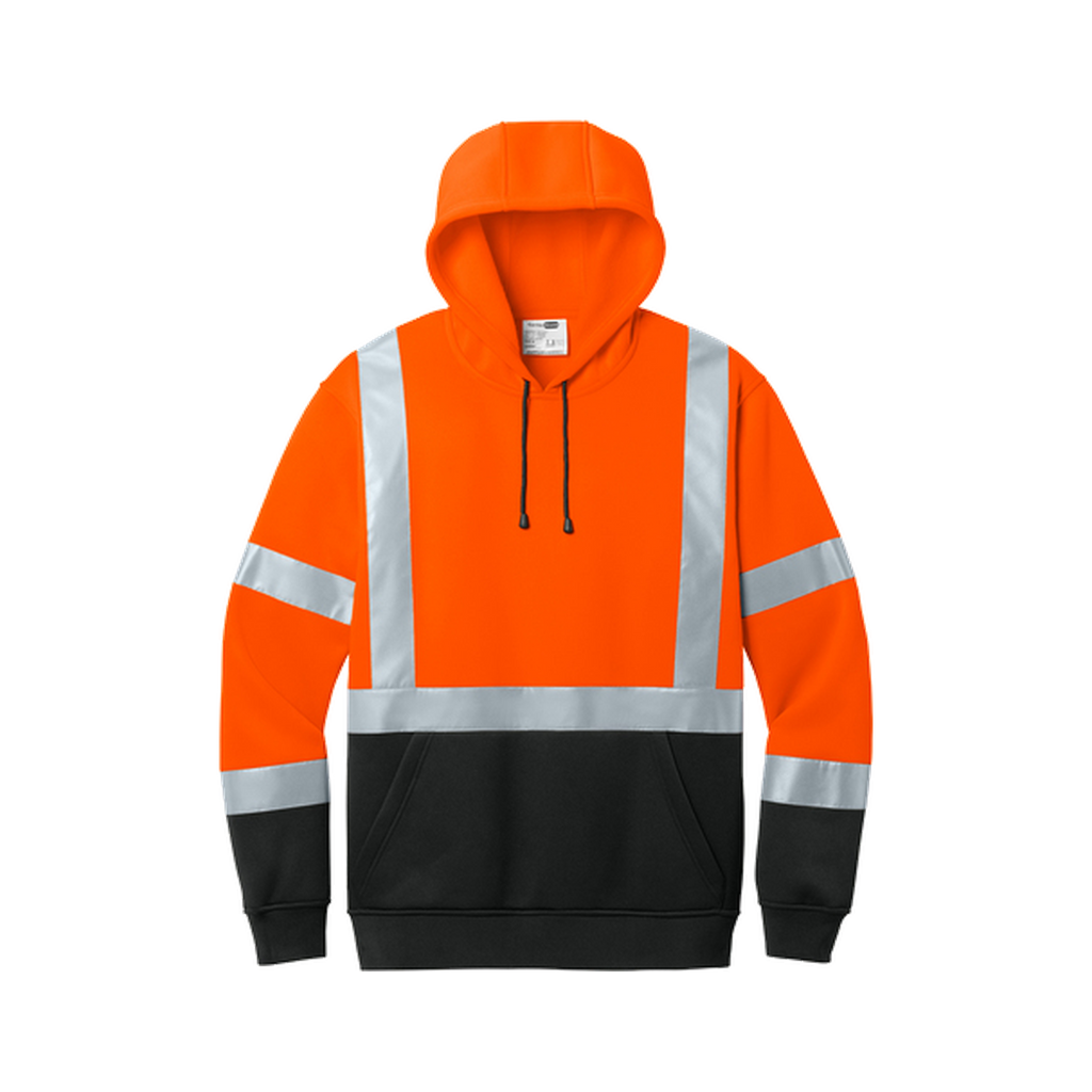 CornerStone® CSF301 ANSI 107 Class 3 Heavy-Duty Fleece Pullover Hoodie