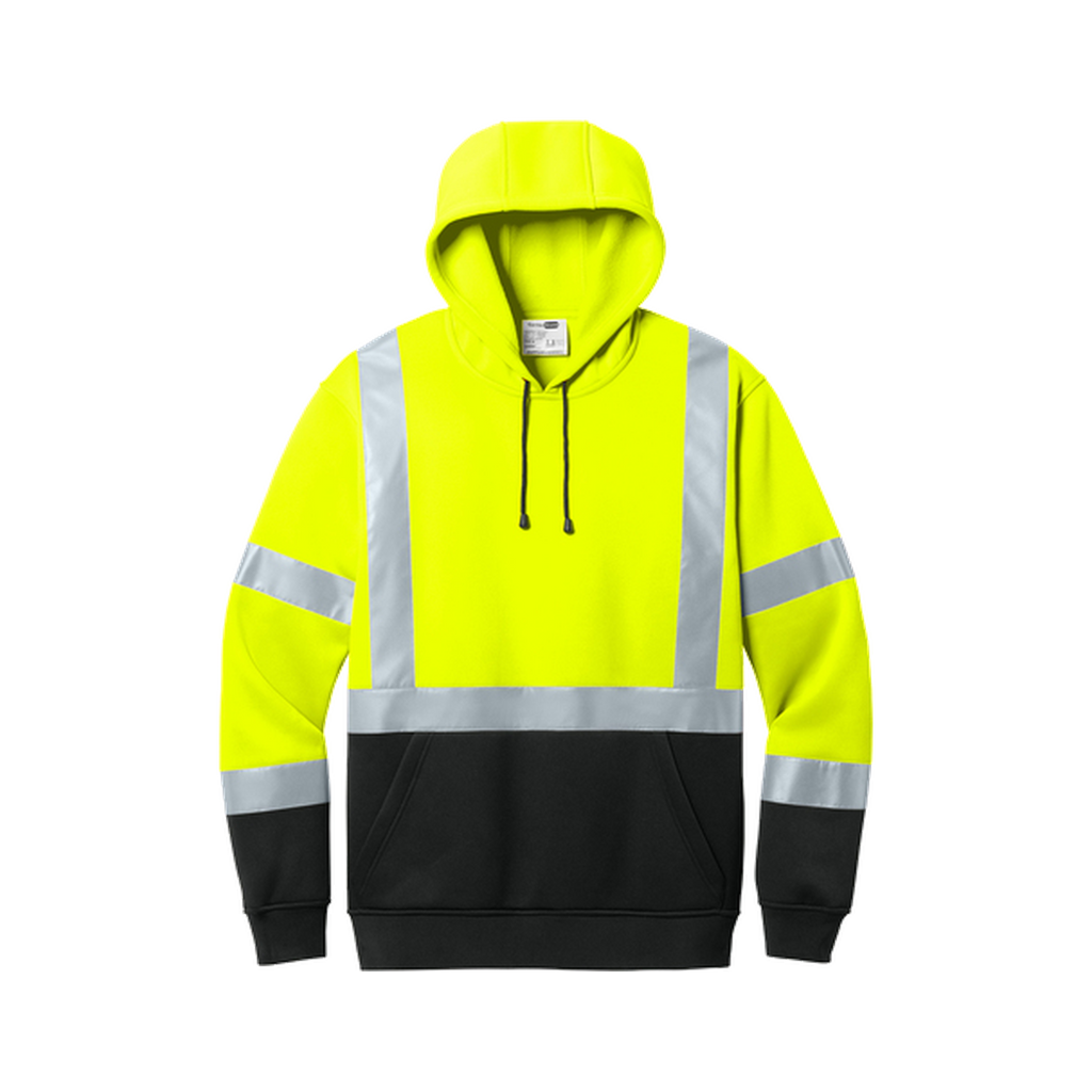 CornerStone® CSF301 ANSI 107 Class 3 Heavy-Duty Fleece Pullover Hoodie