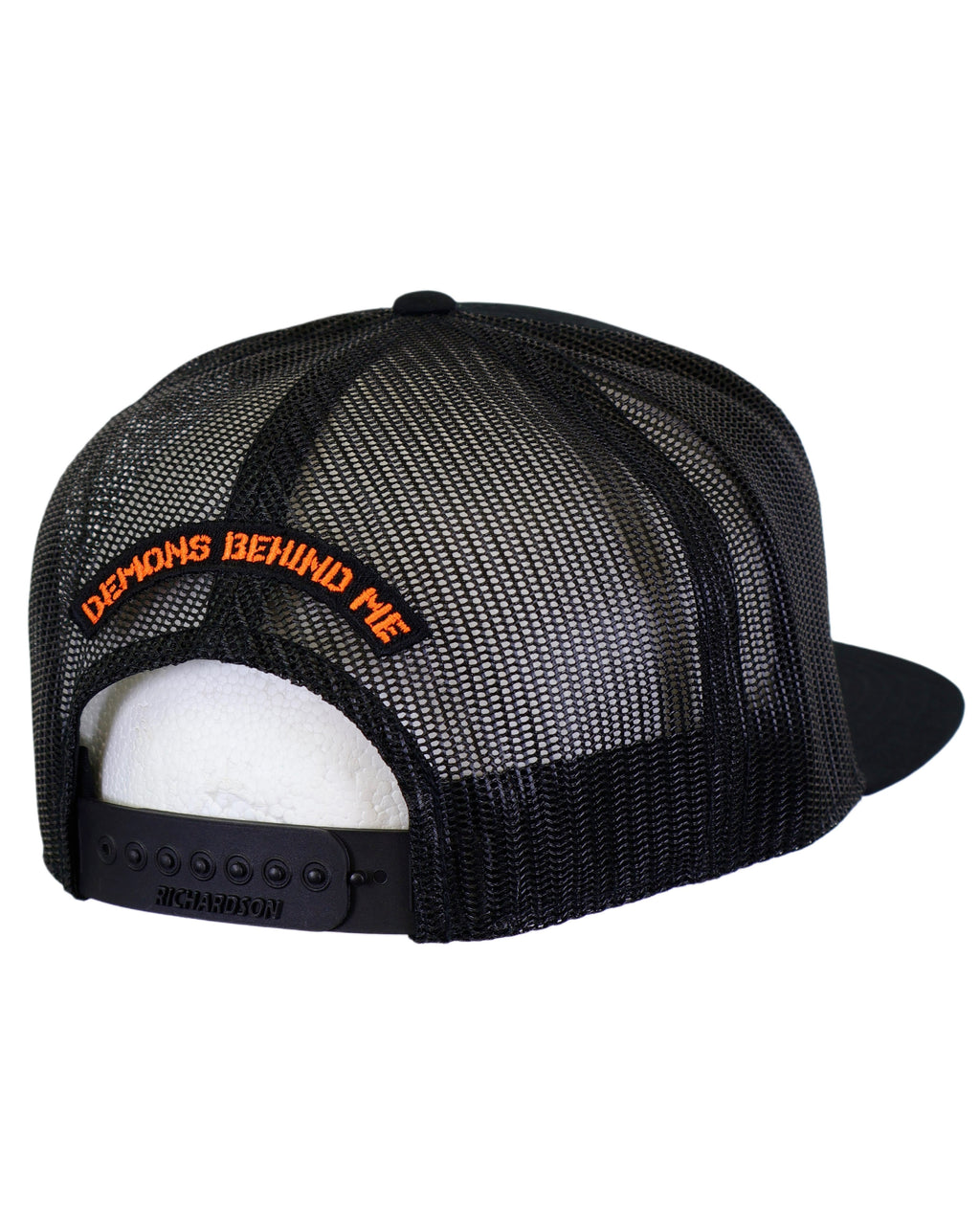 Demons Behind Me Richardson 7-Panel Two-Tone Skull Snapback