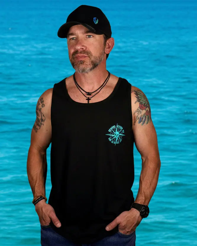 Demons Behind Me Flexfit Delta Performance Two-Tone Skull Cap