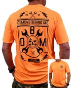 Demons Behind Me Hard Work / Relentless Pursuit UPF 50 Performance T-Shirt