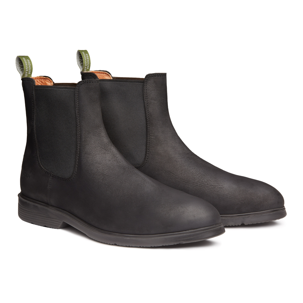 Proxon Tulsa Steel Toe Chelsea Work Boot – Black Matte