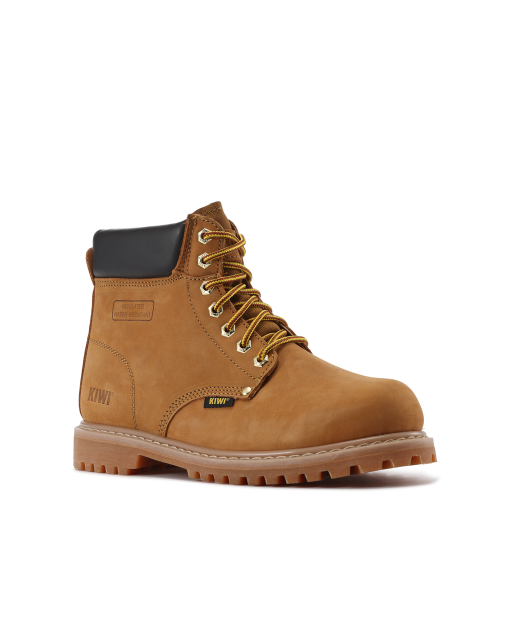 Kiwi Premium 6" Water-Resistant Steel Toe Work Boot – Wheat