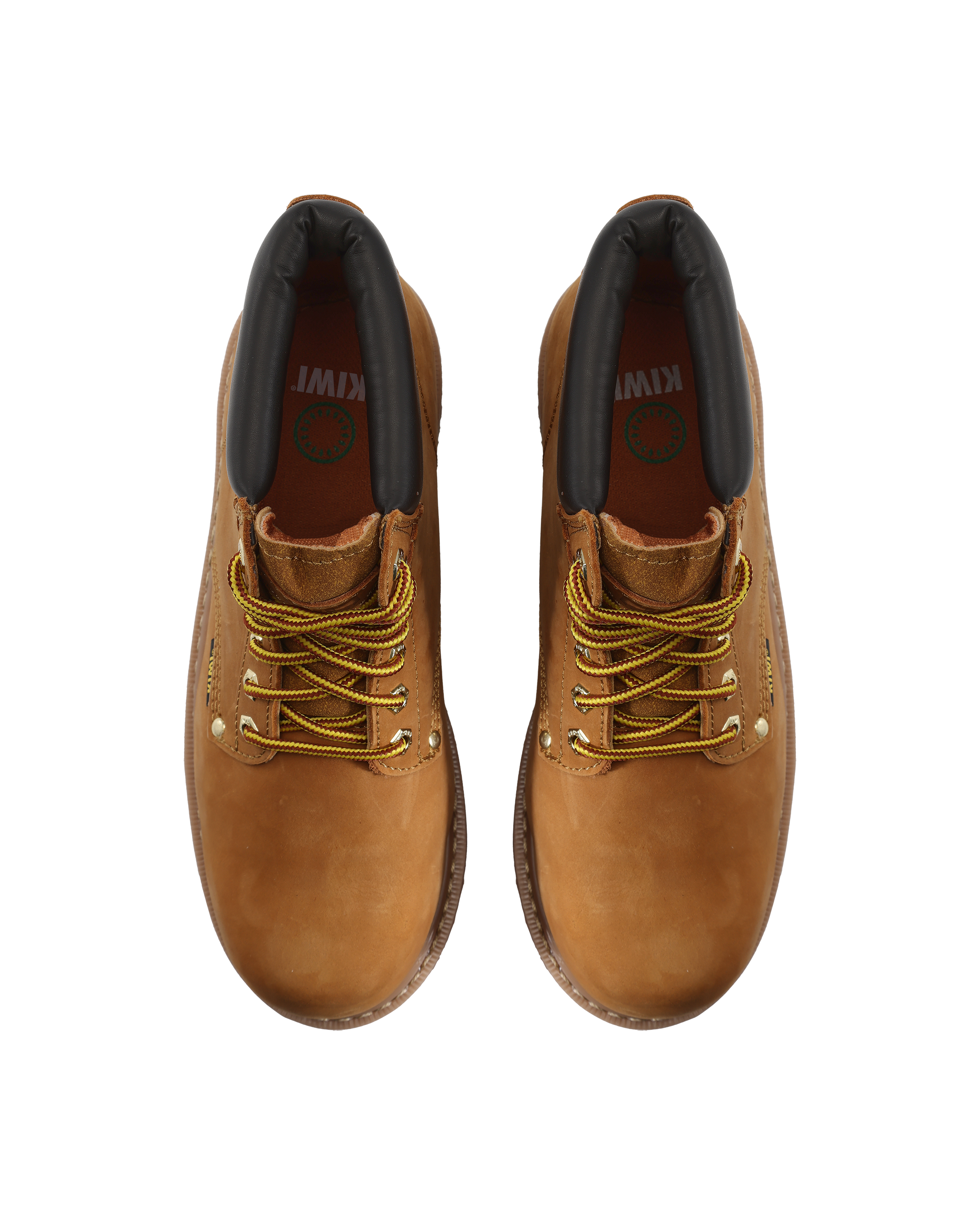 Kiwi Premium 6" Water-Resistant Soft Toe Work Boot – Wheat Nubuck