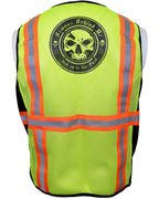 Demons Behind Me Class 2 Hi-Vis Stretch-Panel Vest