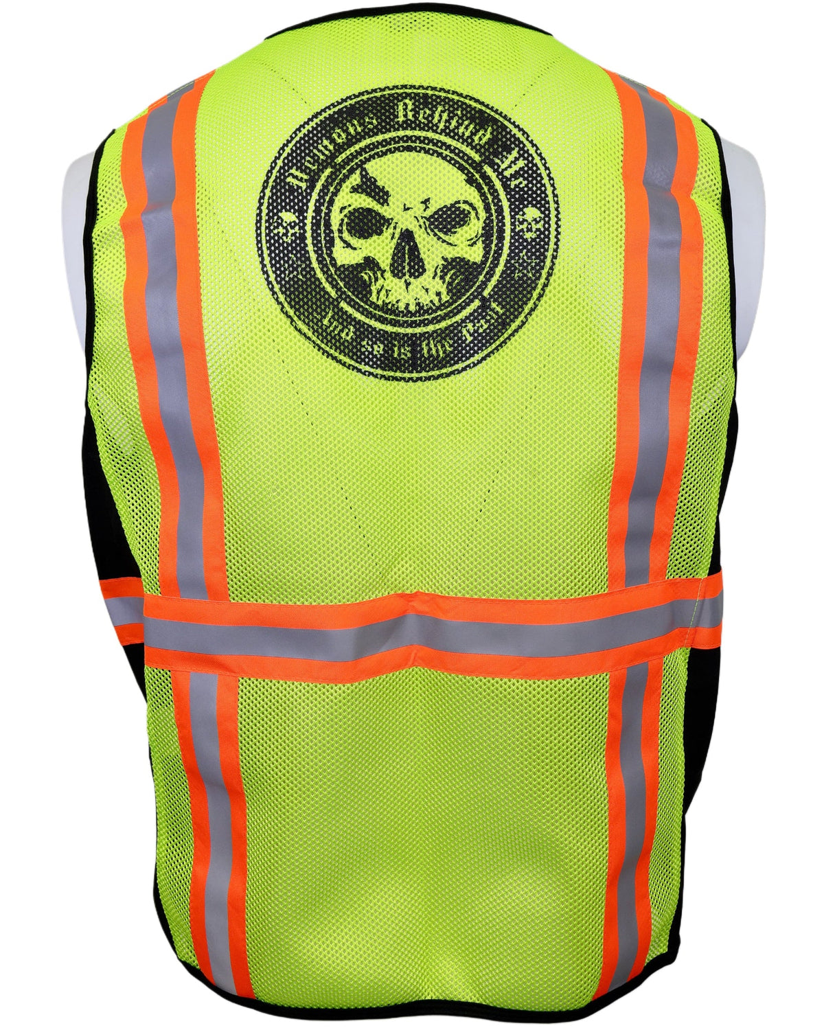 Demons Behind Me Class 2 Hi-Vis Stretch-Panel Vest