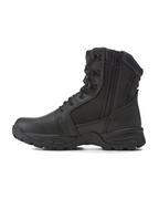Kiwi Rugged 7" Water-Resistant Side-Zip Soft Toe Tactical Boot – Black