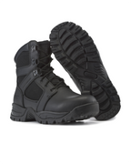 Kiwi Rugged 7" Water-Resistant Side-Zip Soft Toe Tactical Boot – Black