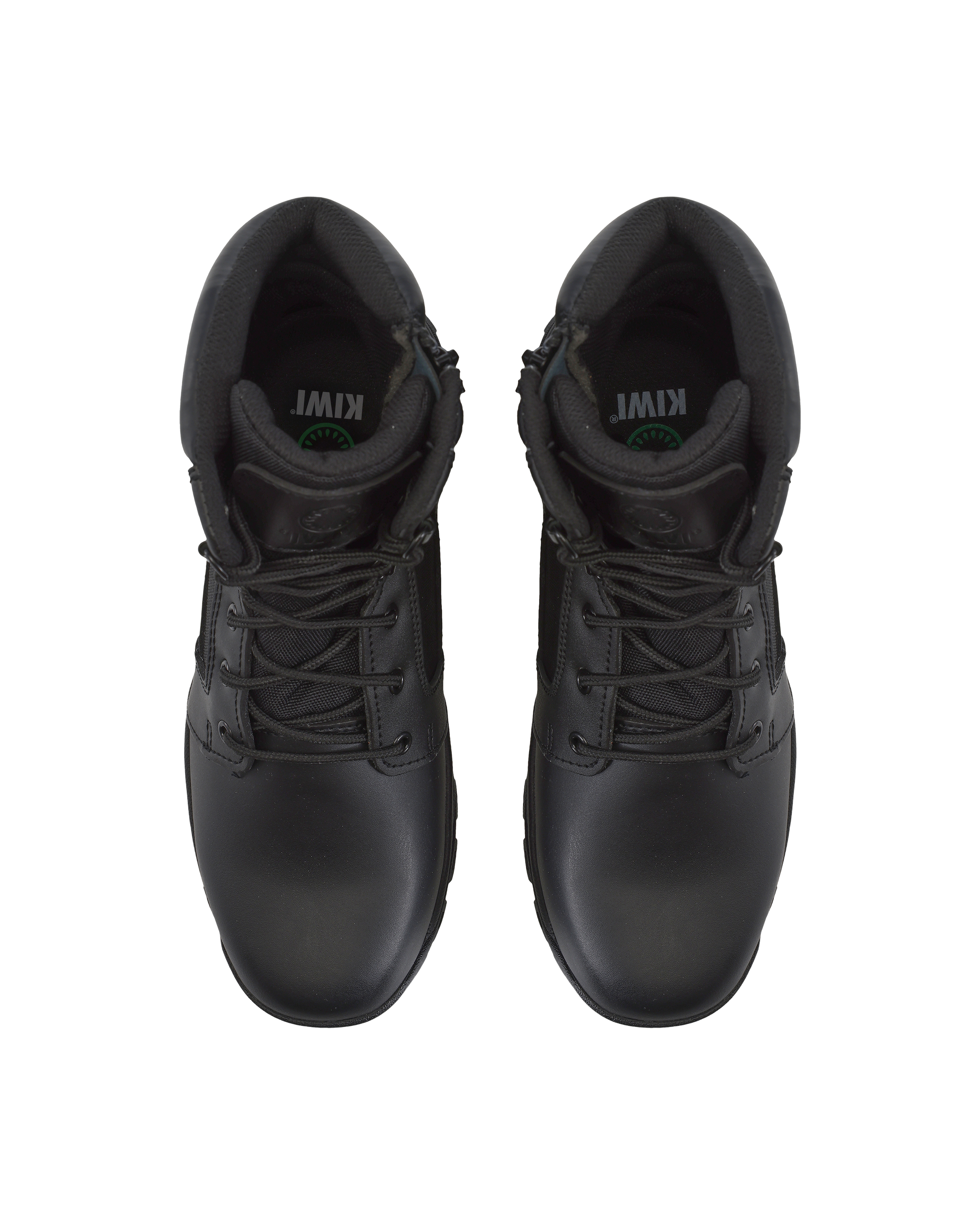 Kiwi Rugged 7" Water-Resistant Soft Toe Tactical Boot – Black