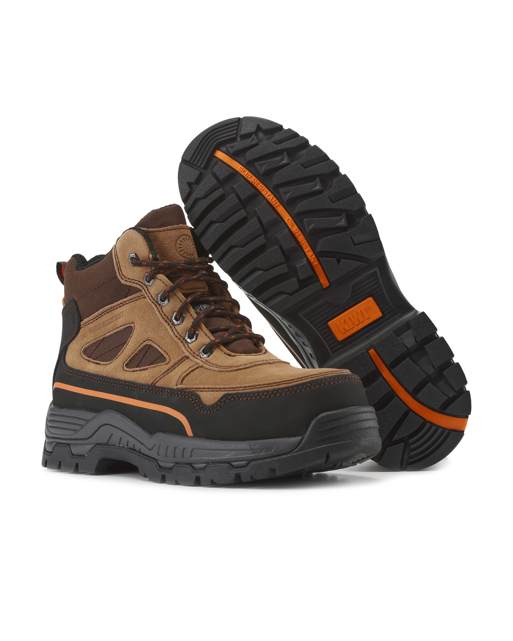 Kiwi Trail Wheat Suede/Nylon 5" Steel Toe Water Resistant Work Boots [63200]