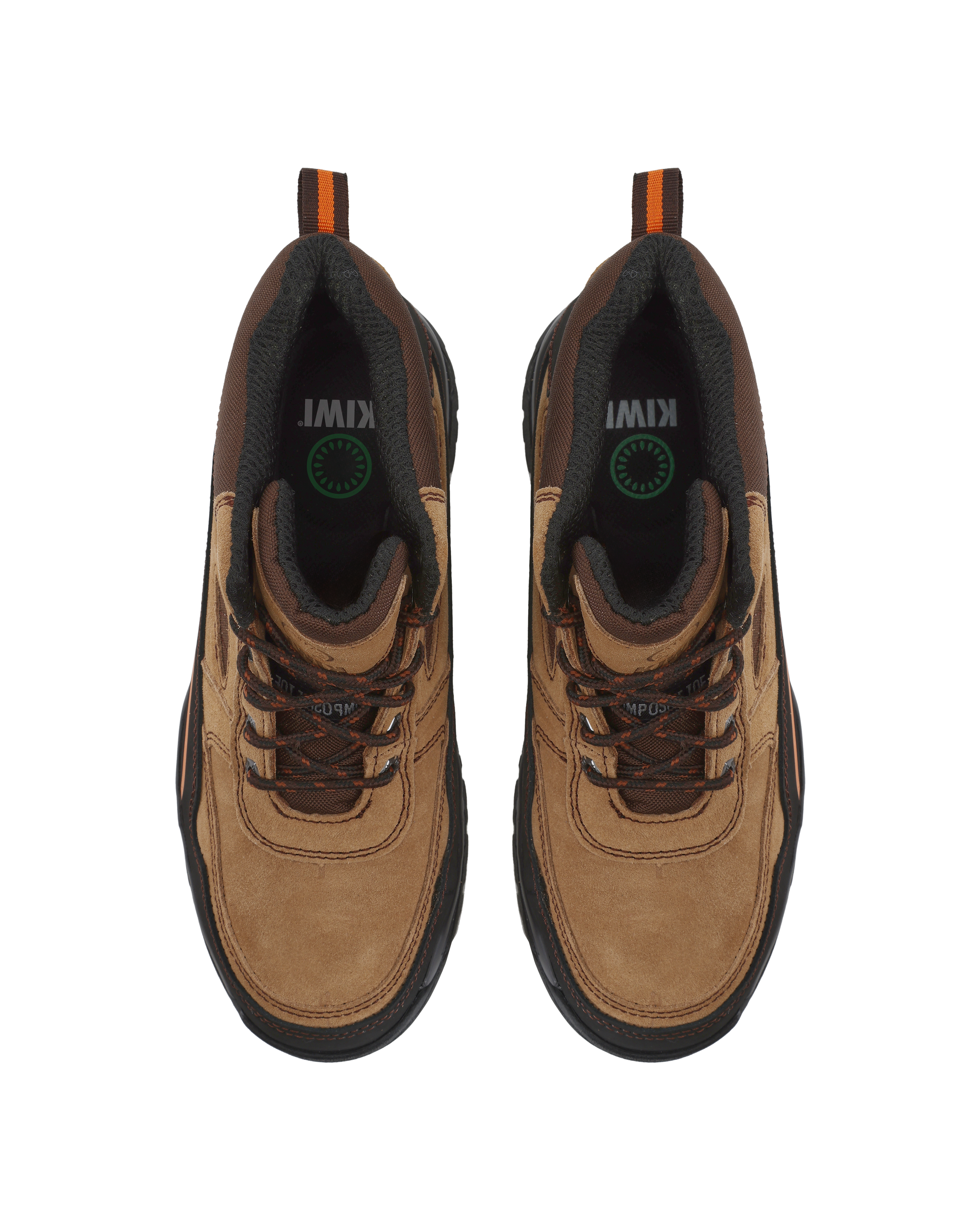 Kiwi Trail Wheat Suede/Nylon 5" Steel Toe Water Resistant Work Boots [63200]