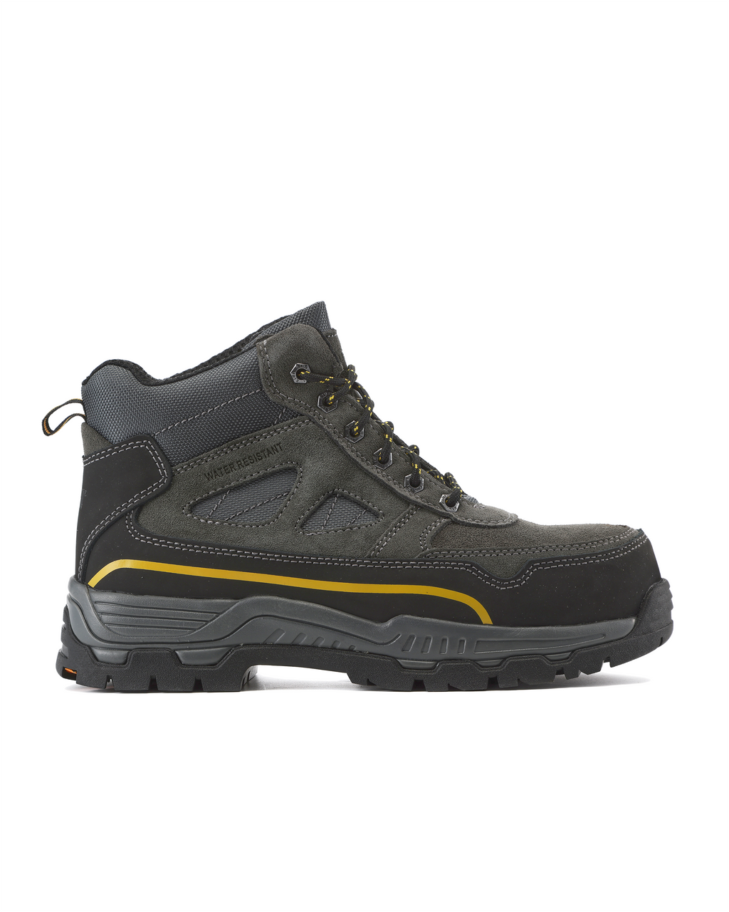Kiwi Trail 5" Water-Resistant Steel Toe Work Boot – Grey