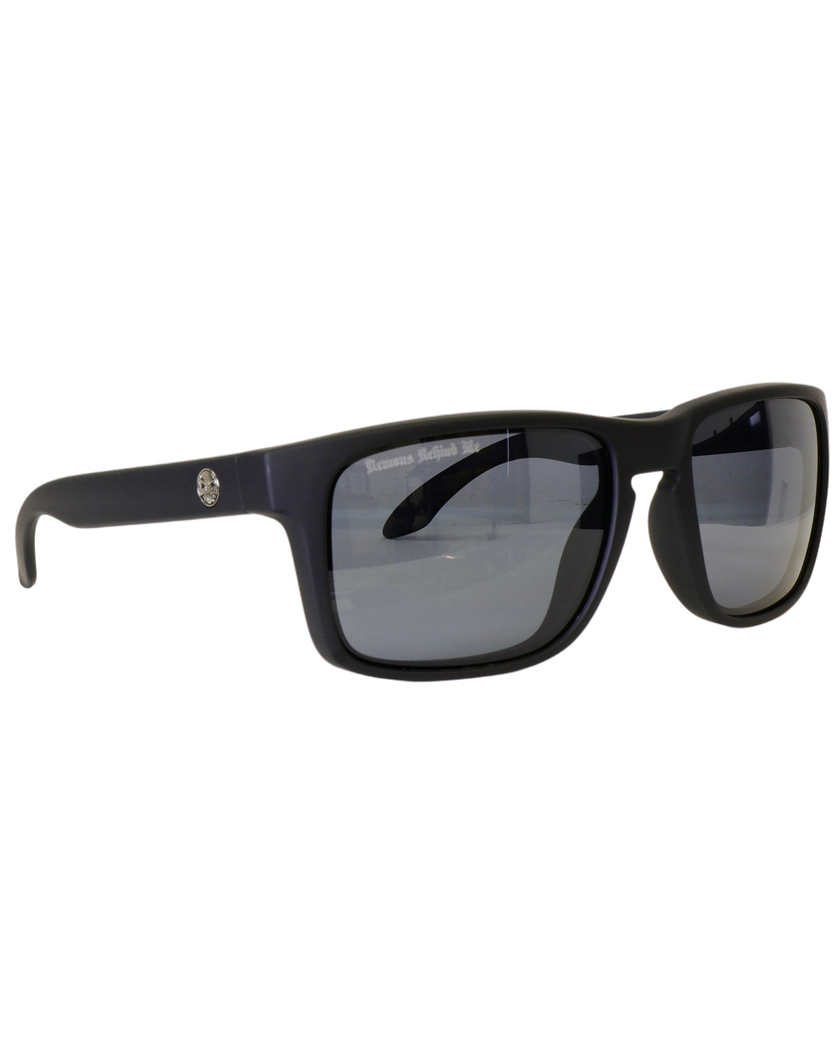Demons Behind Me Classic 2.0 Polarized Sunglasses – Matte Black