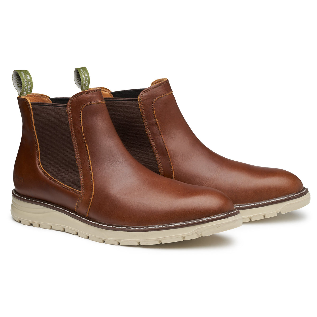 Proxon Becks Steel Toe Chelsea Work Boot – Amber