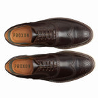 Proxon Volta Steel Toe Wingtip Oxford Work Shoe – Brown