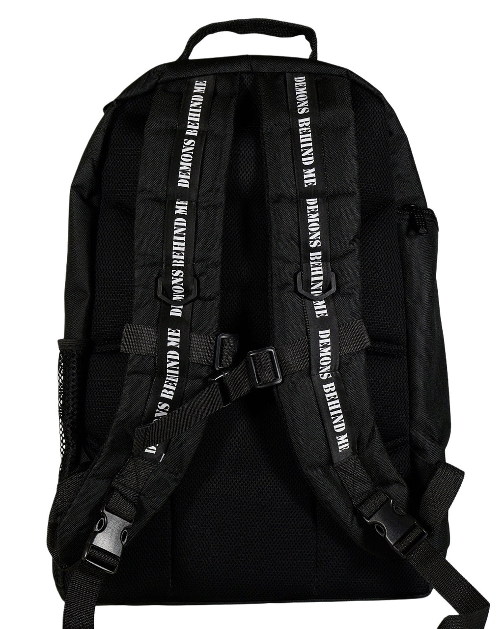 Demons Behind Me Water-Resistant Tactical Laptop Backpack – Closeout