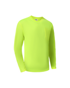 Kiwi Neon Long Sleeve Hi-Vis Work Shirt