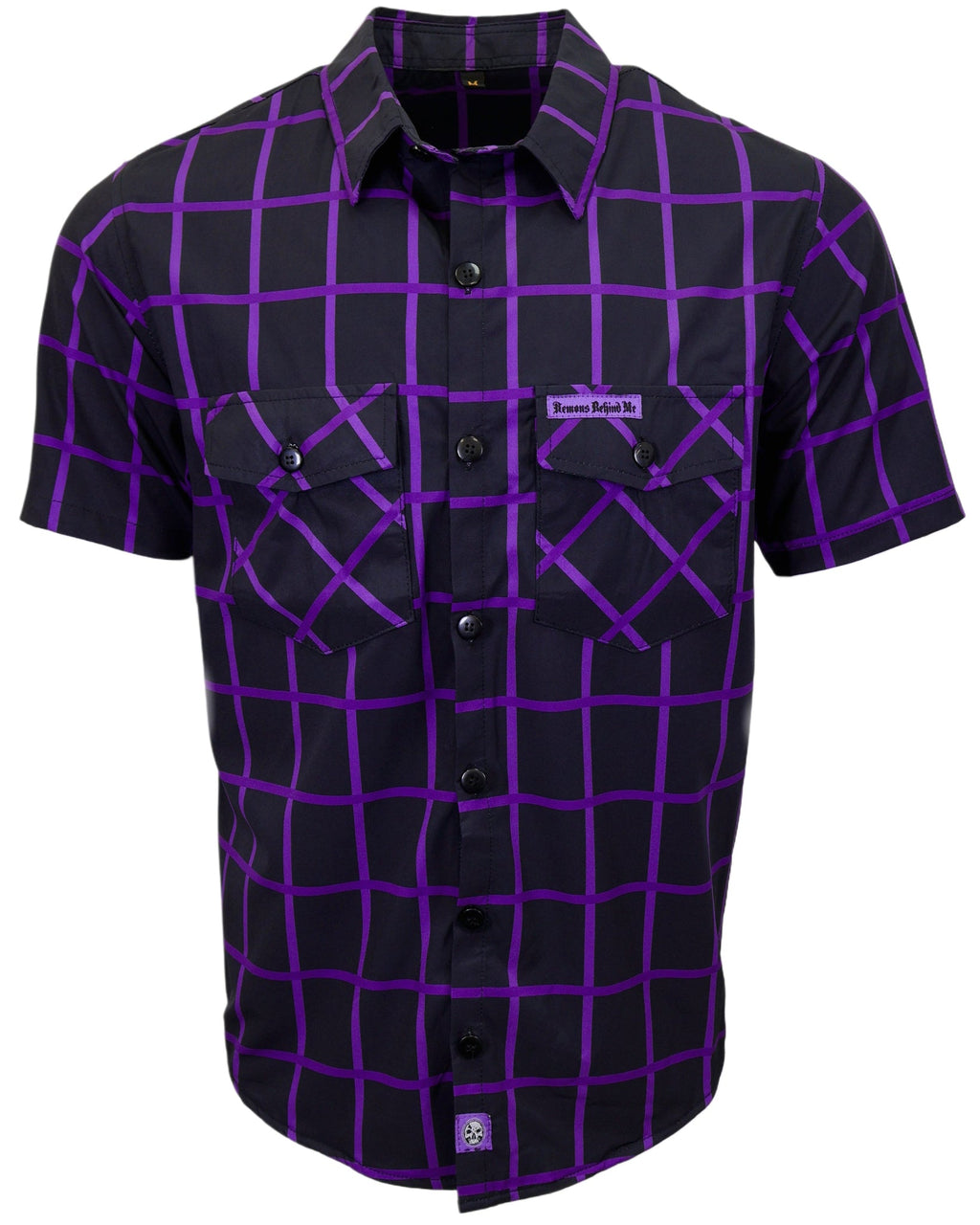 Demons Behind Me Raven Lightweight 4-Way Stretch Shirt