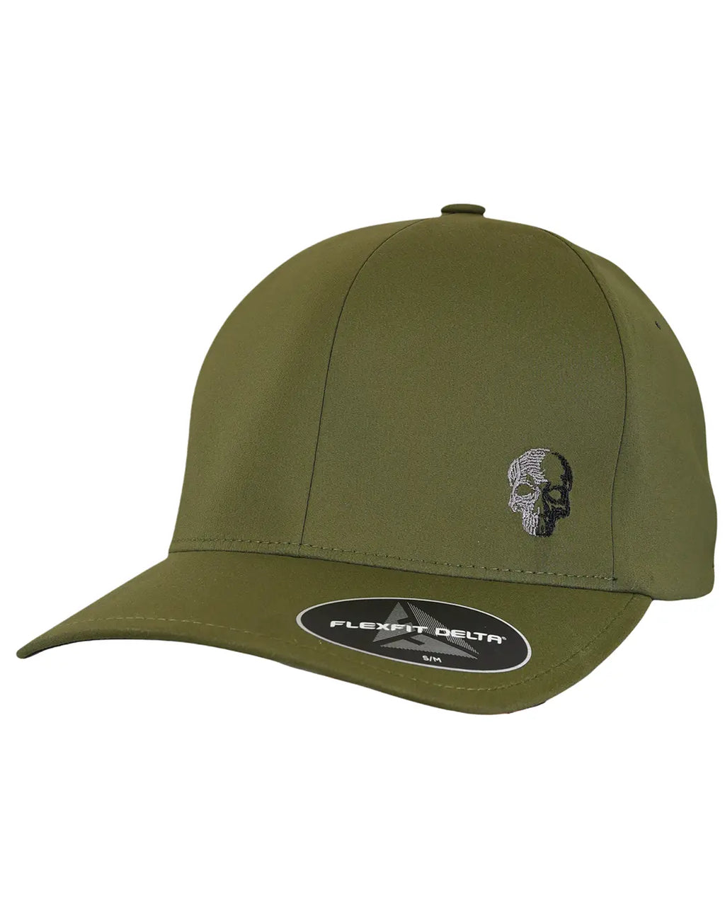 Demons Behind Me Flexfit Delta Performance Two-Tone Skull Cap