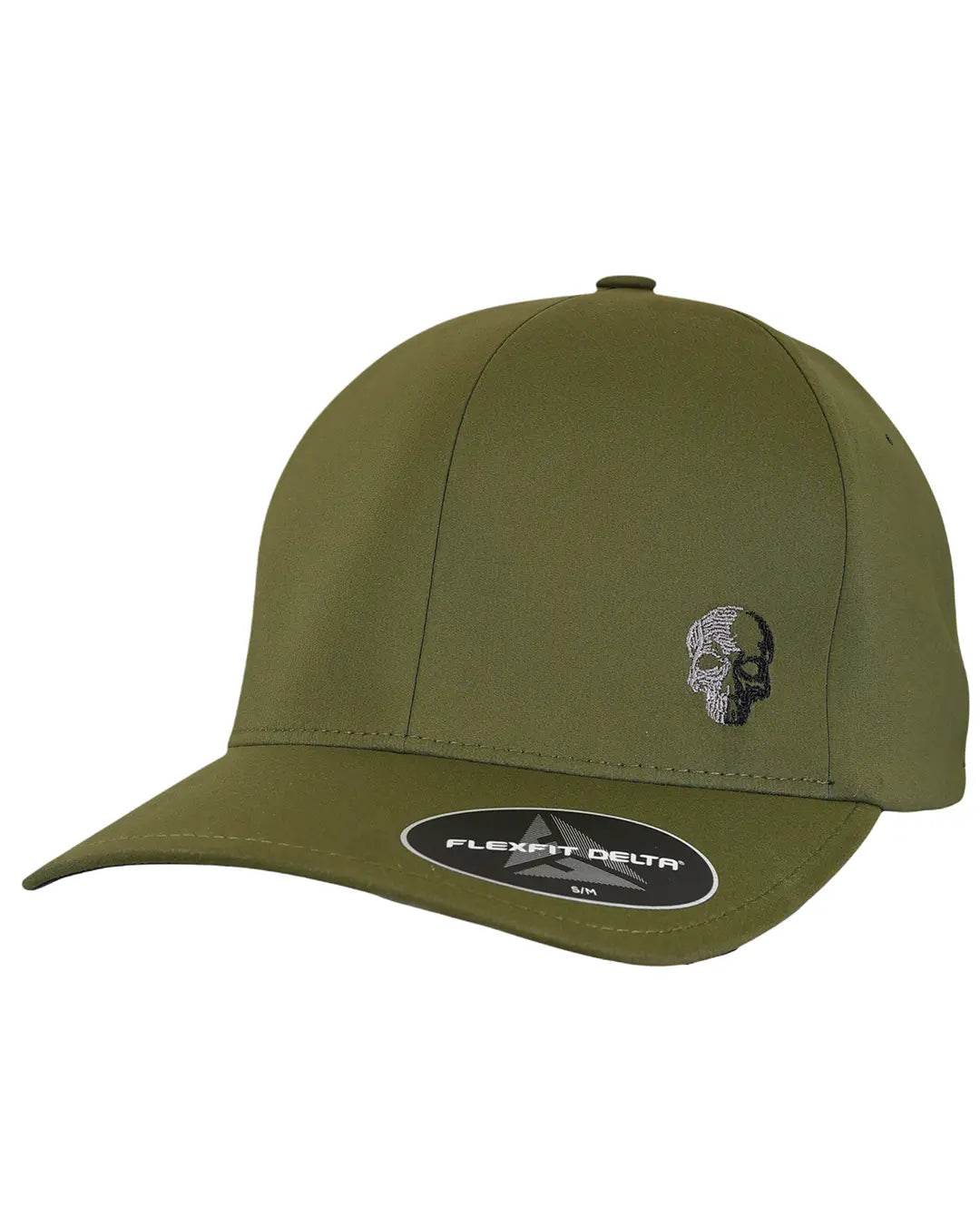 Demons Behind Me Flexfit Delta Performance Two-Tone Skull Cap