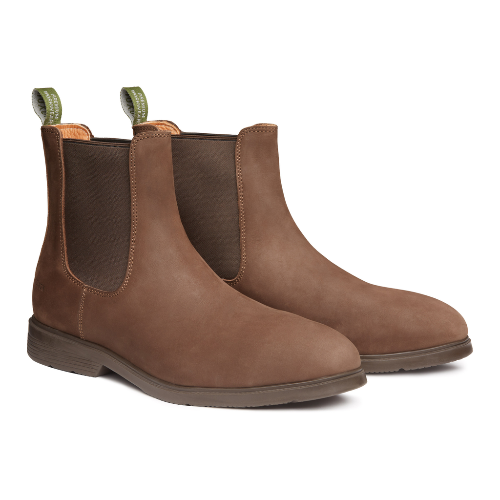 Proxon Tulsa Steel Toe Chelsea Work Boot – Tobacco