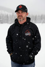 Demons Behind Me Gambler 3D Puff Pullover Hoodie